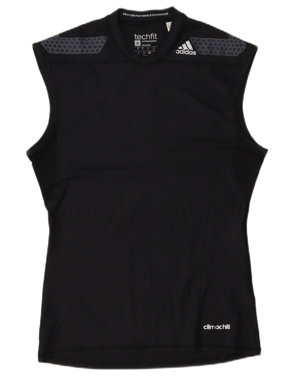 Adidas Herren Climachill Weste Top XL Schwarz Polyester