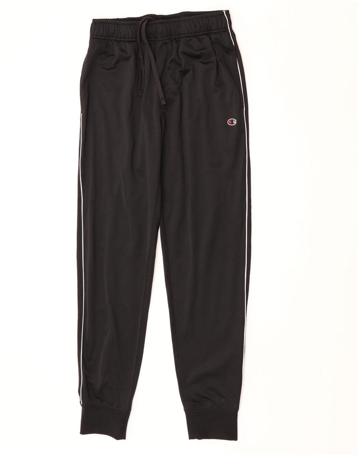 Champion Herren-Trainingshose, Jogginghose, Größe S, Schwarz, Polyester