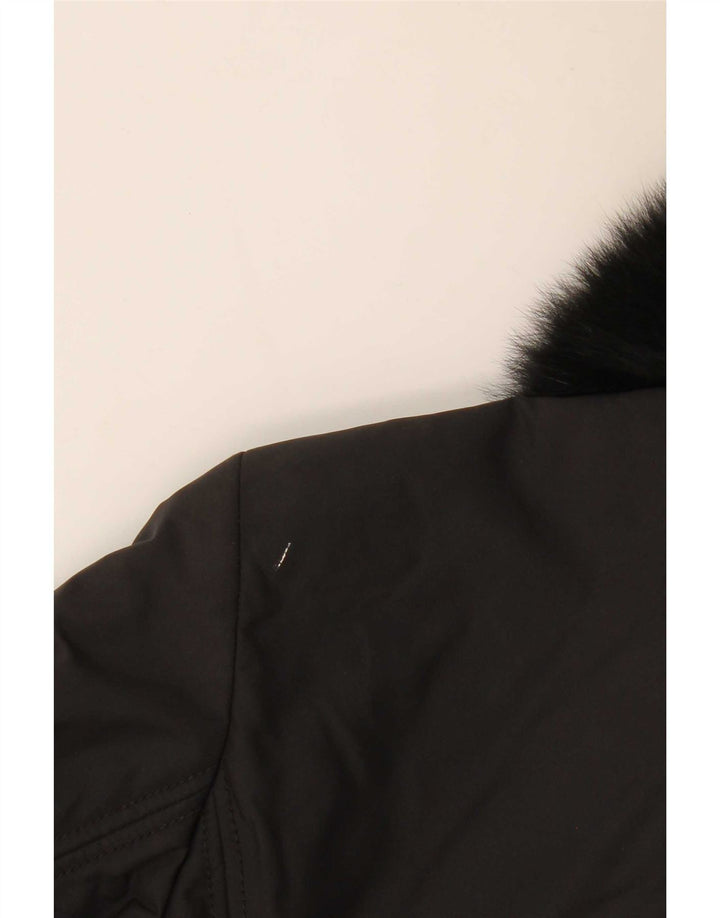 Refrigiwear Damen Regenjacke UK 8 Small Schwarz Nylon