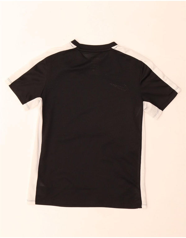 Nike Dri Fit T-Shirt für Jungen, 10–11 Jahre, mittelgroß, Schwarz, Farbblock