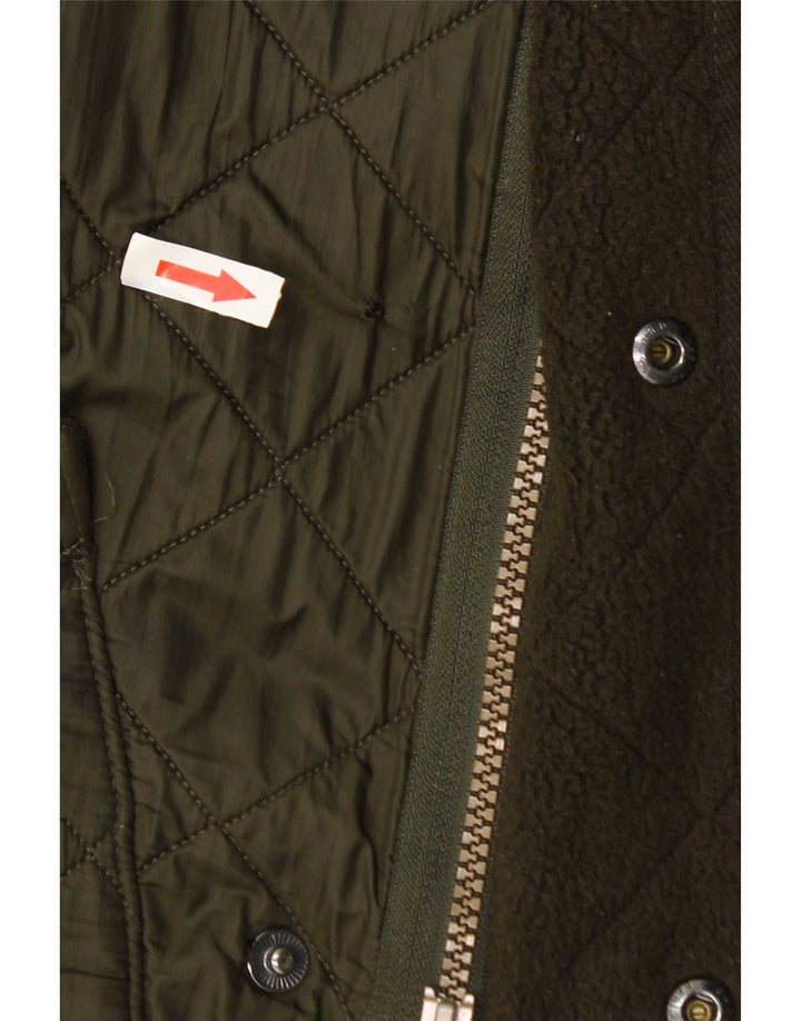 Barbour Herren Steppjacke UK 36 Small Grün Polyamid