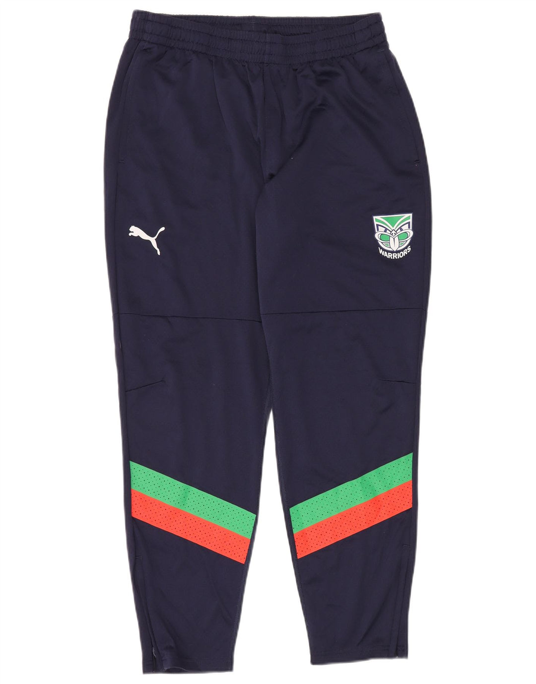 PUMA Herren Warriors Trainingshose XL Marineblau Colourblock Polyester