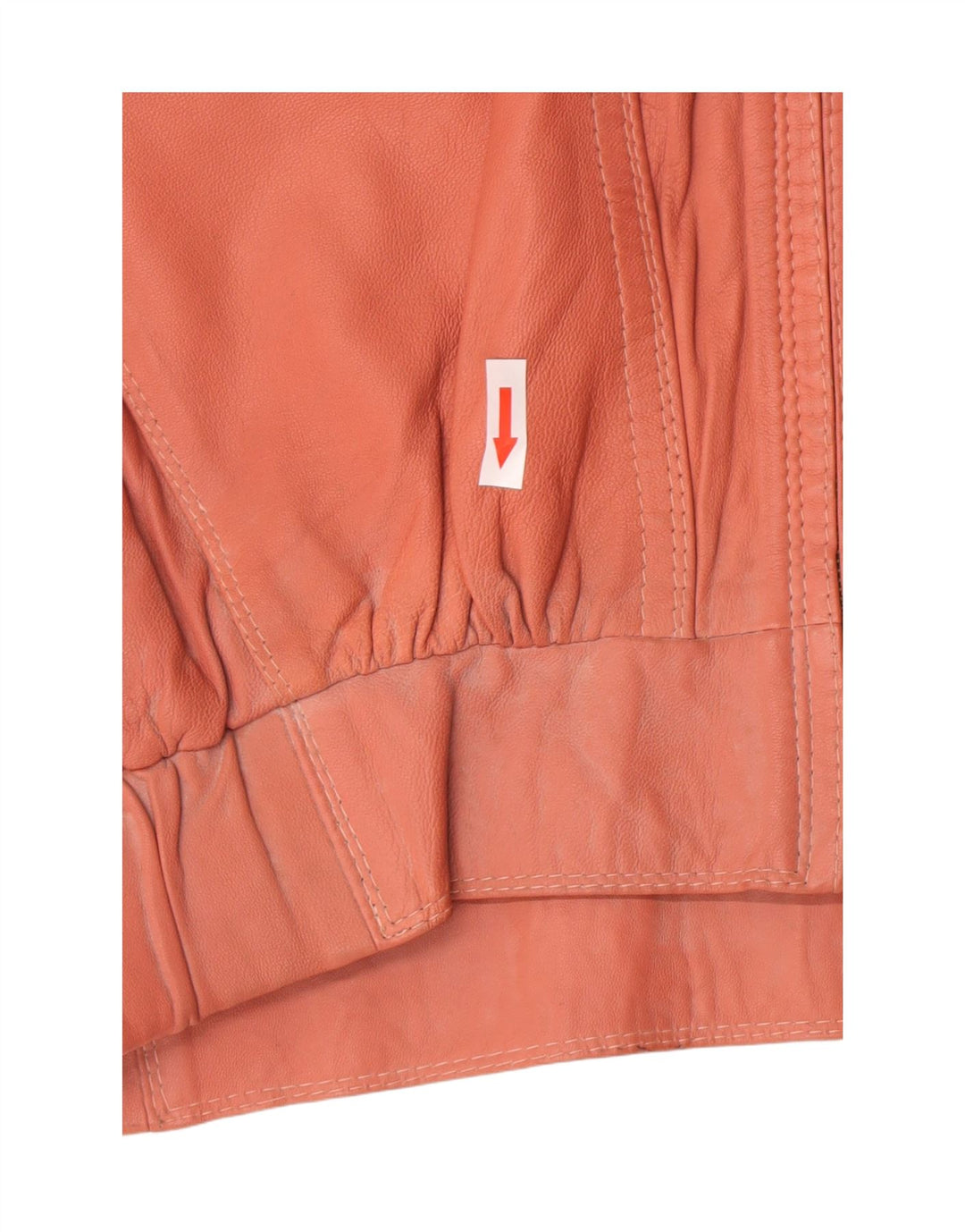 Vintage Damen Übergroße Lederjacke EU 40 Mittelrosa Leder