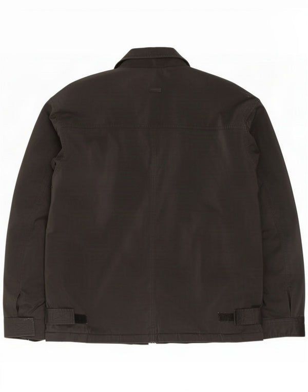 St. Bernard Mens Regular Fit Windjacke IT 52/54 XL Schwarz PVC
