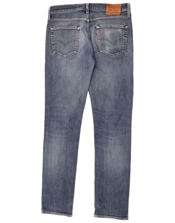 Levi's Damen 511 Slim Jeans W32 L34 Blaue Baumwolle