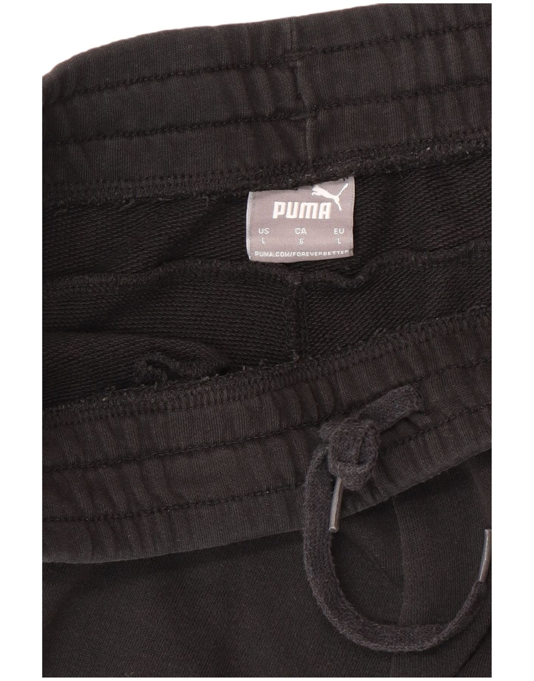 Puma Herren-Trainingshose, Jogginghose, Größe L, Schwarz