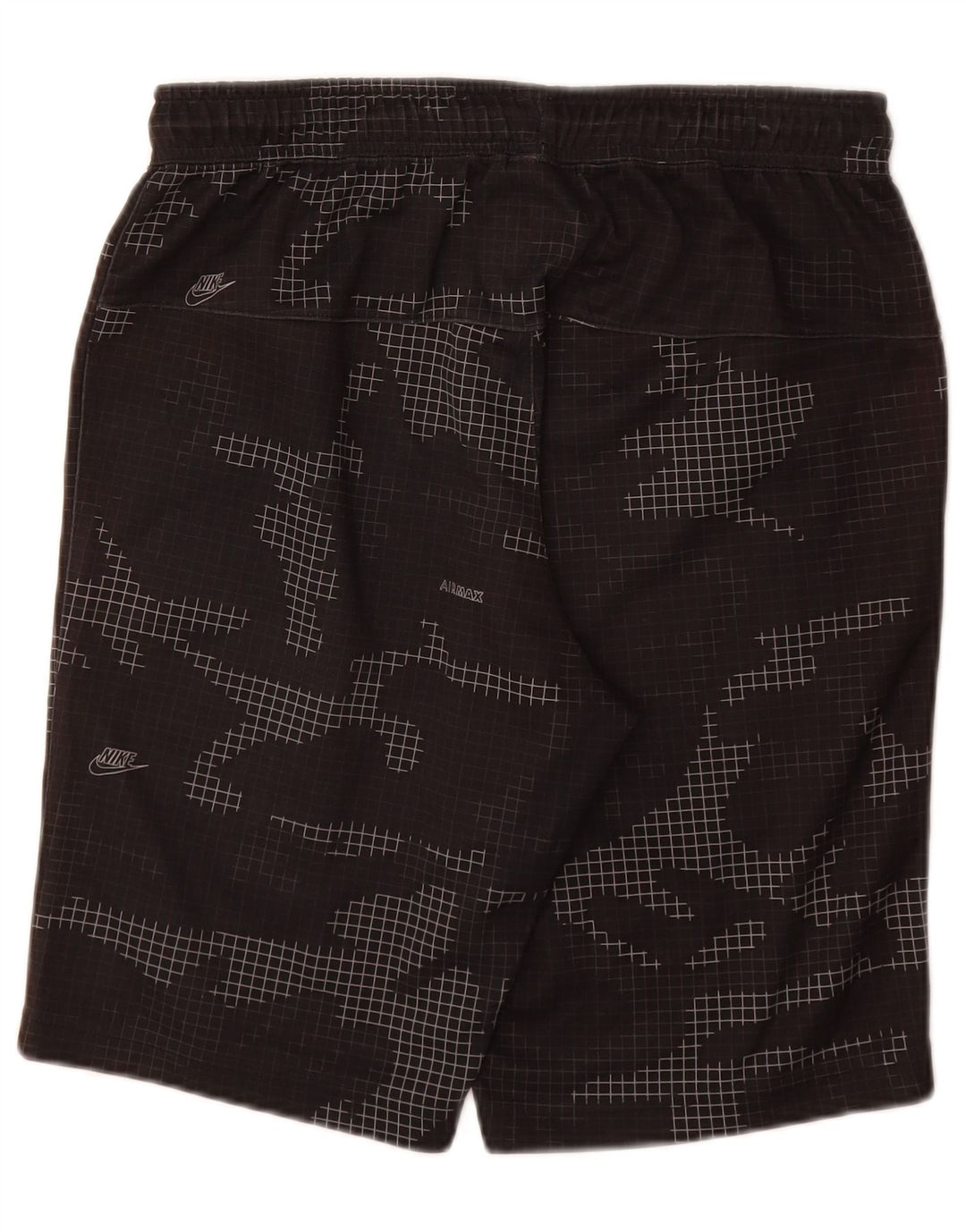 Nike Herren Sportshorts Medium W32 L10 Schwarz Camouflage Polyester