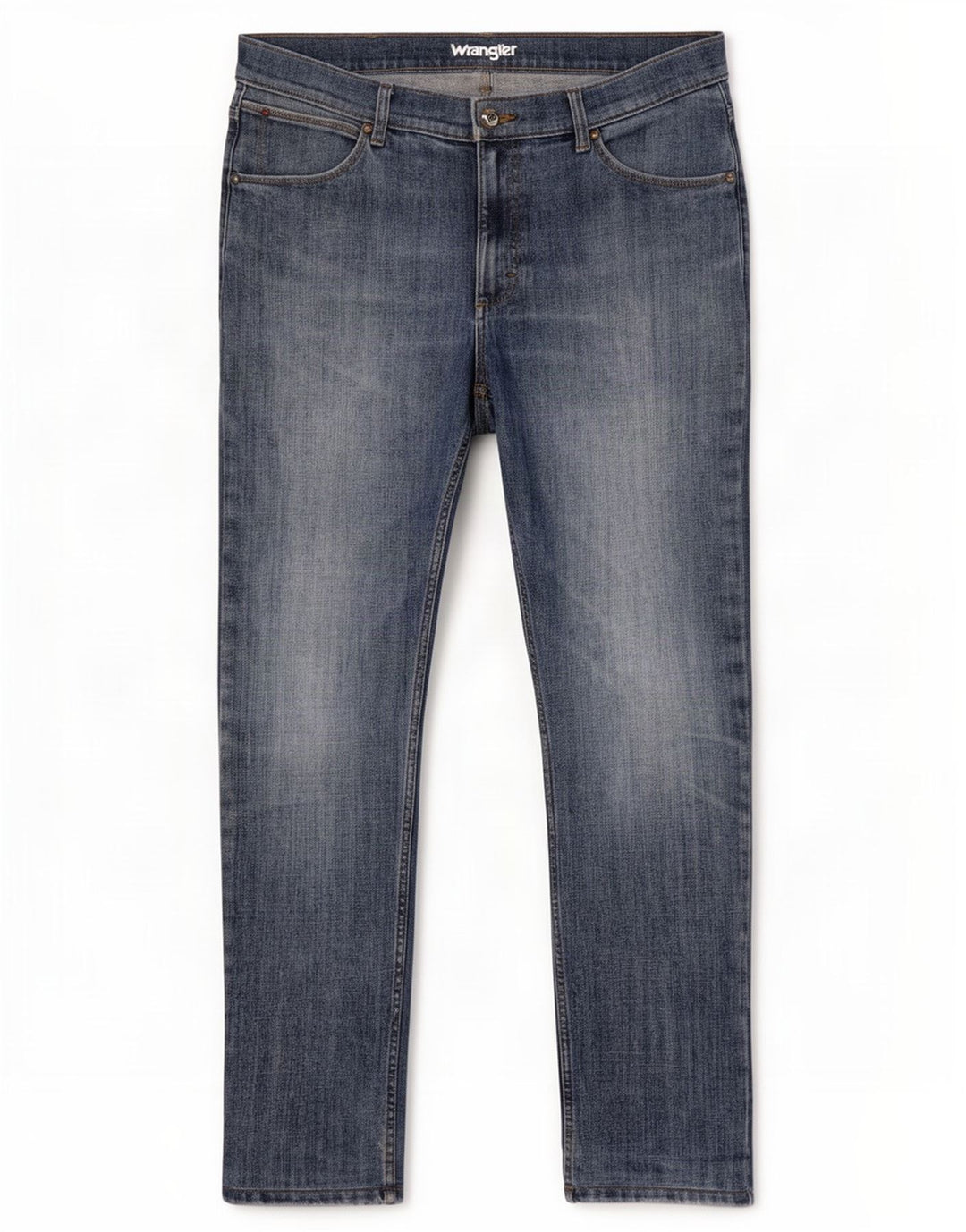 Wrangler Herren Slim Jeans W36 L29 Blaue Baumwolle