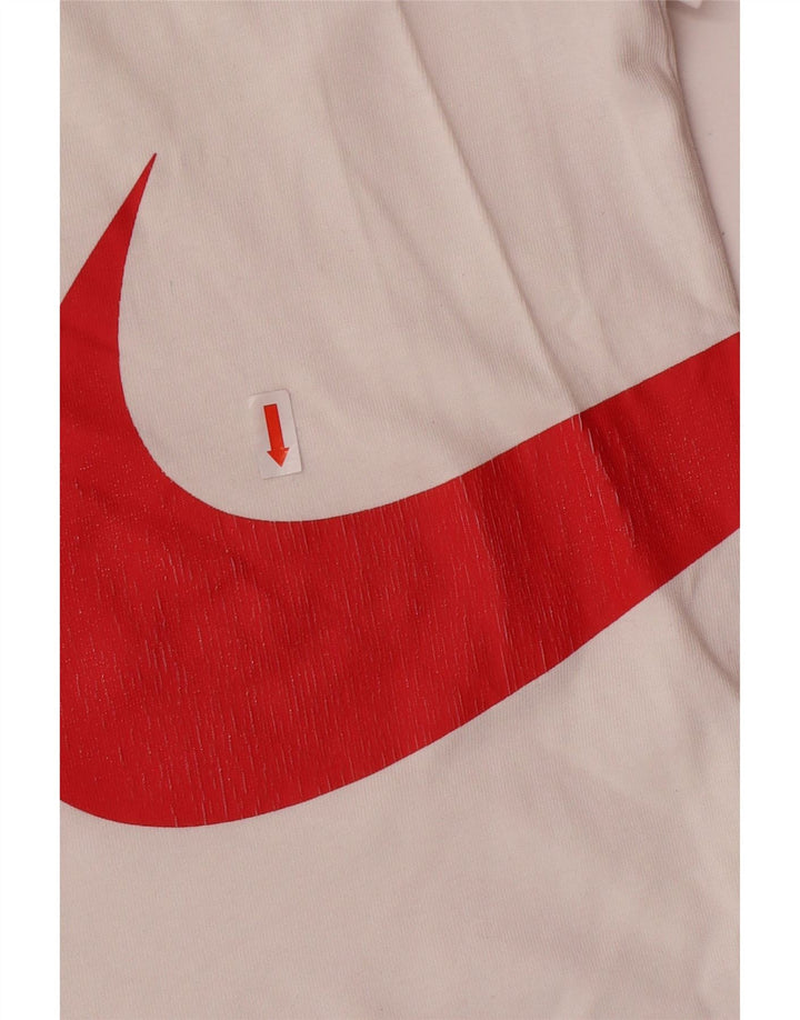 NIKE Herren-T-Shirt mit Grafik, XL, weiße Baumwolle