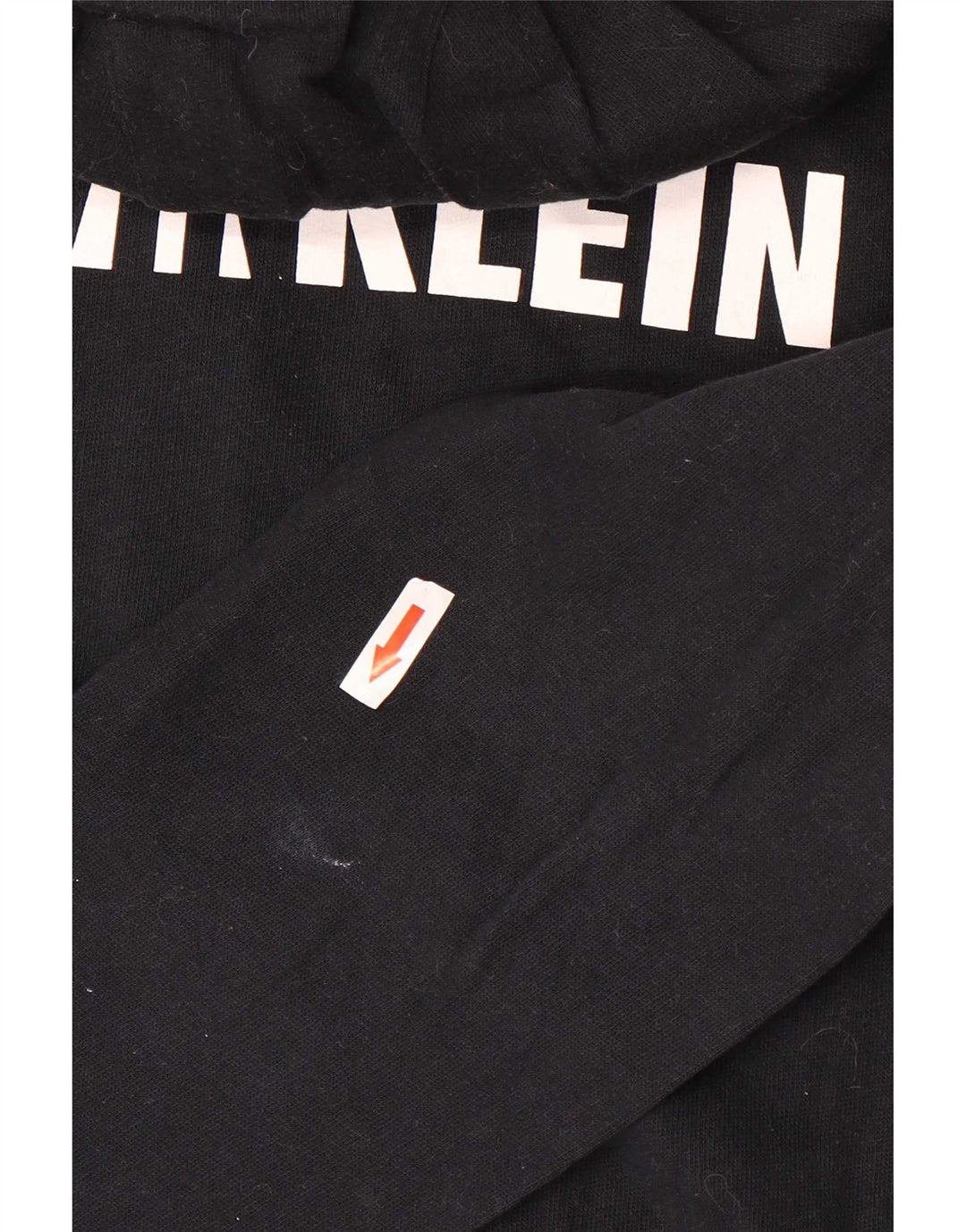 Calvin Klein Herren-Kapuzenpullover mit grafischem Reißverschluss, mittelschwarz