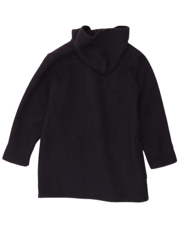 Paul & Shark Damen-Dufflecoat mit Kapuze, UK 14, mittelmarineblaue Wolle