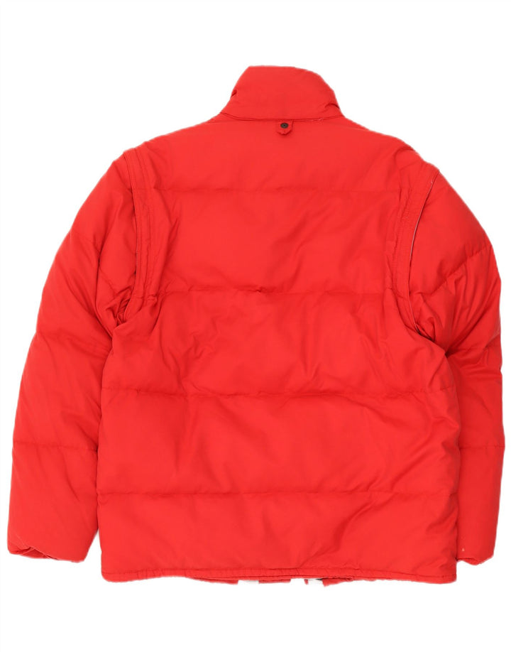 Bailo wattierte Herrenjacke IT 46 Small aus roter Baumwolle