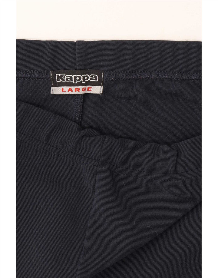 Kappa Herren-Trainingshose, groß, marineblau, Polyester