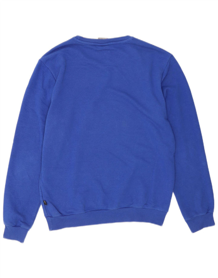 Puma Herren Grafik-Sweatshirt, Pullover, Größe S, Blau