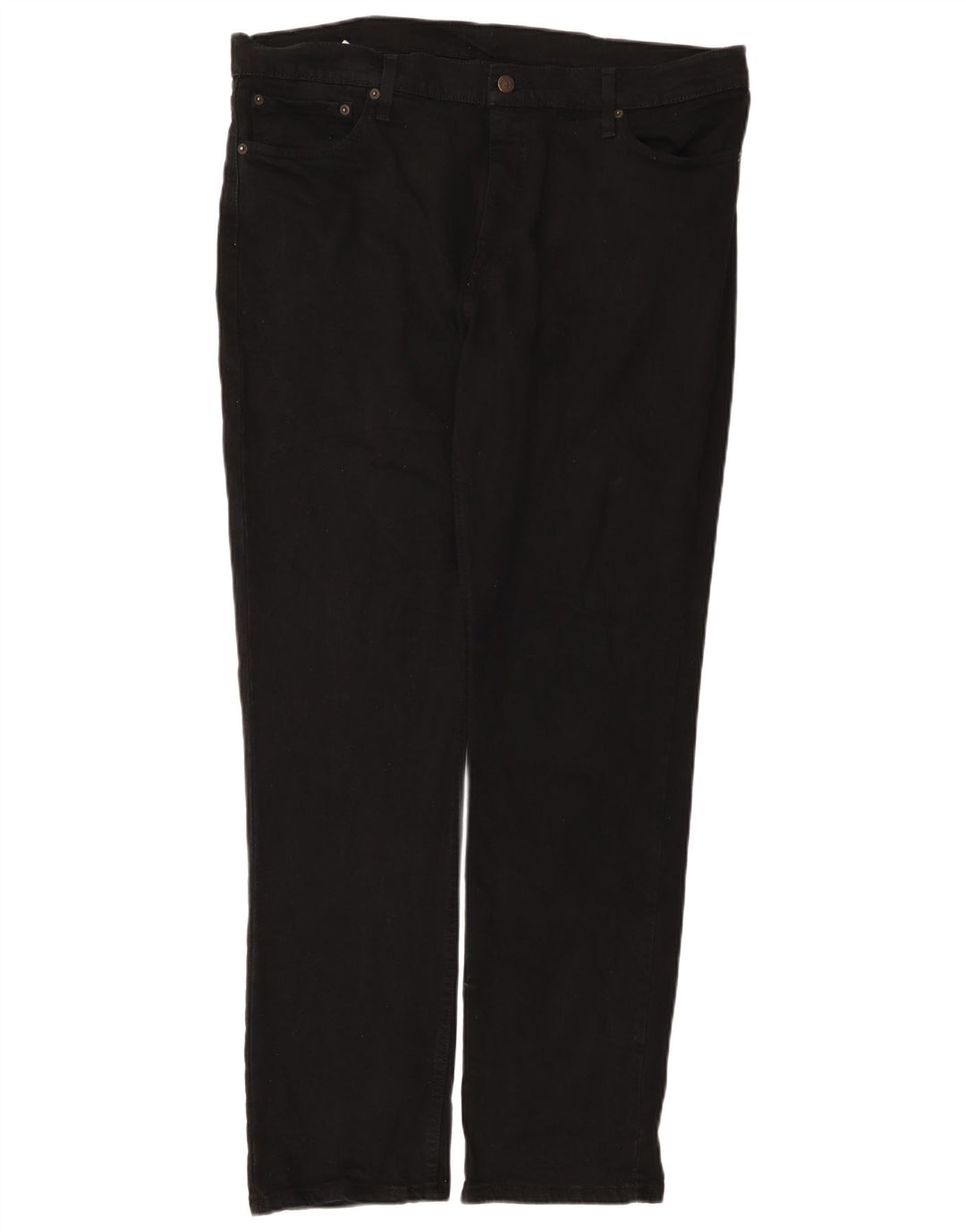Levi's Herren 511 Slim Jeans W38 L32 schwarze Baumwolle