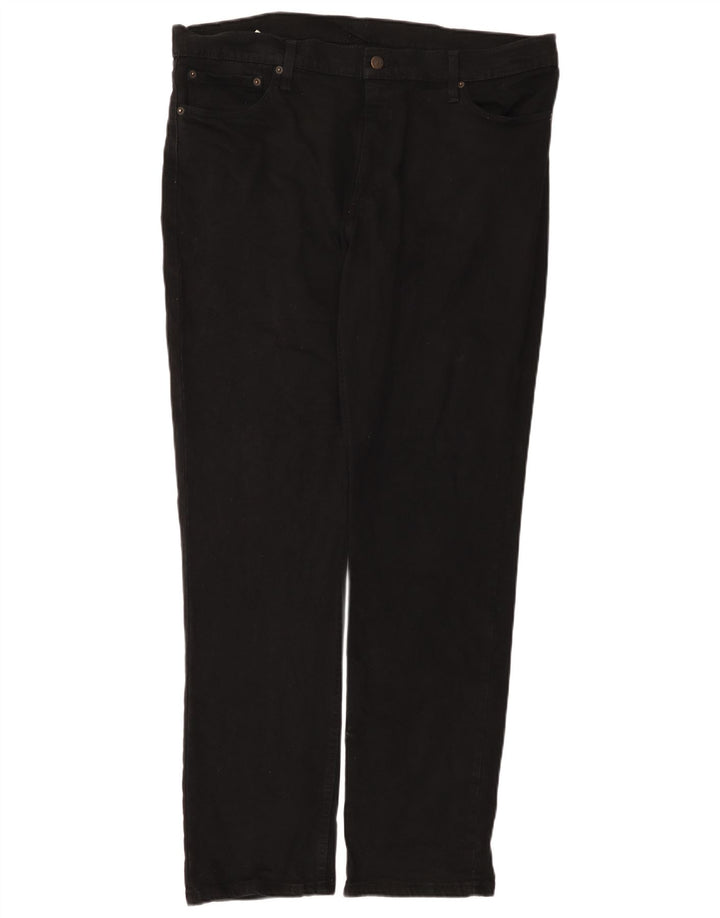 Levi's Herren 511 Slim Jeans W38 L32 schwarze Baumwolle