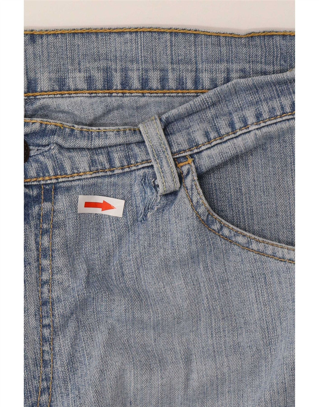 Levi's Herren Straight Jeans W32 L34 Blaue Baumwolle