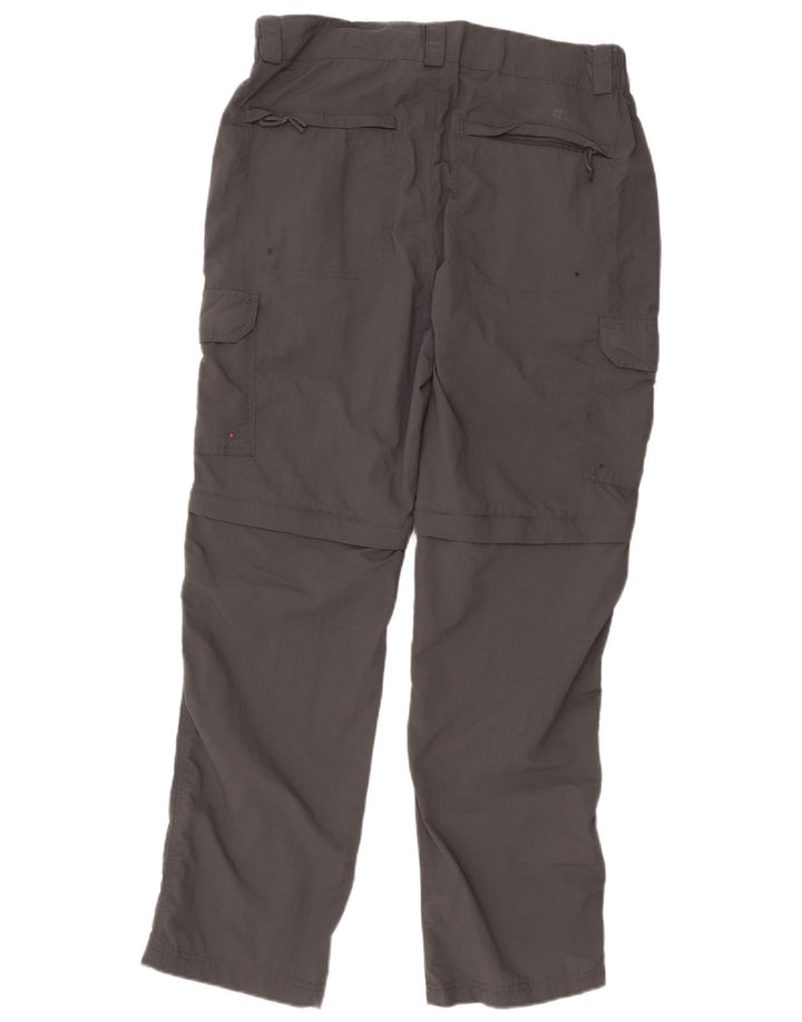 Mountain Warehouse Gerade Cargohose für Damen, W32, L31, graues Nylon