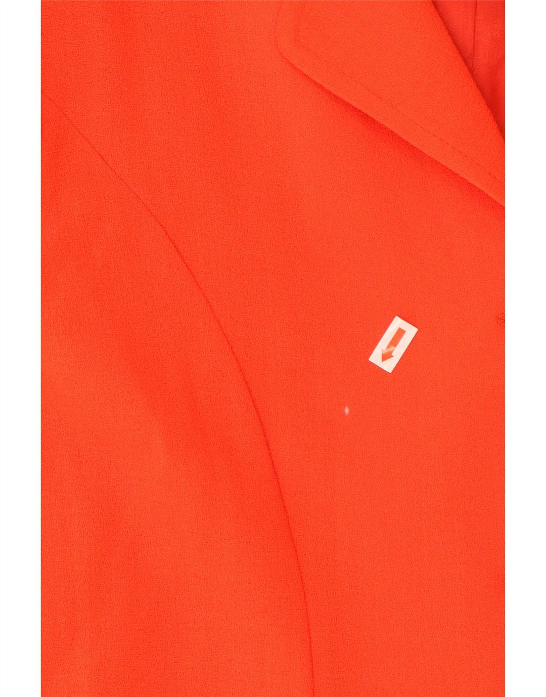Vintage Damen 4-Knopf-Blazerjacke UK 12 Mittelrot