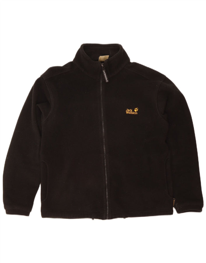 Jack Wolfskin Herren Fleecejacke UK 36/38 Mittelschwarzes Polyester