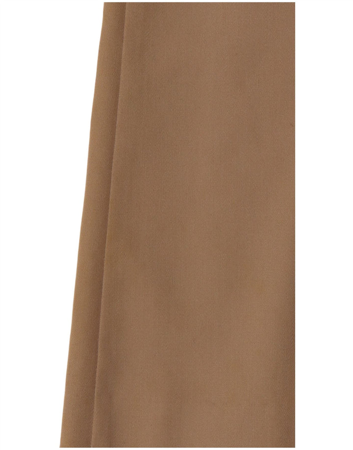 ST MICHAEL Womens Straight Skirt UK 14 Medium W30 Beige Polyester