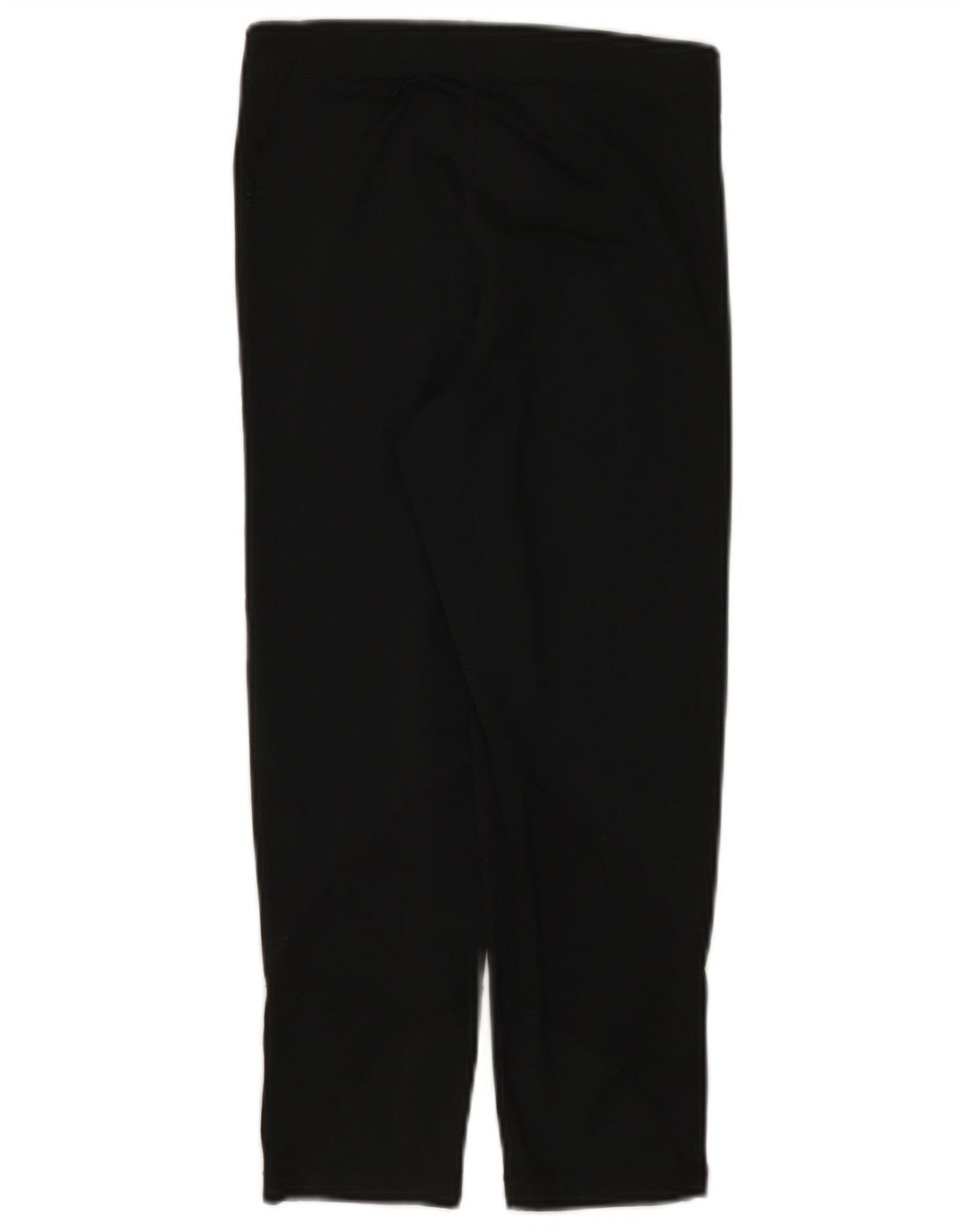 Nike Womens Dri Fit Graphic Capri Leggings UK 8 Small Schwarz Polyester