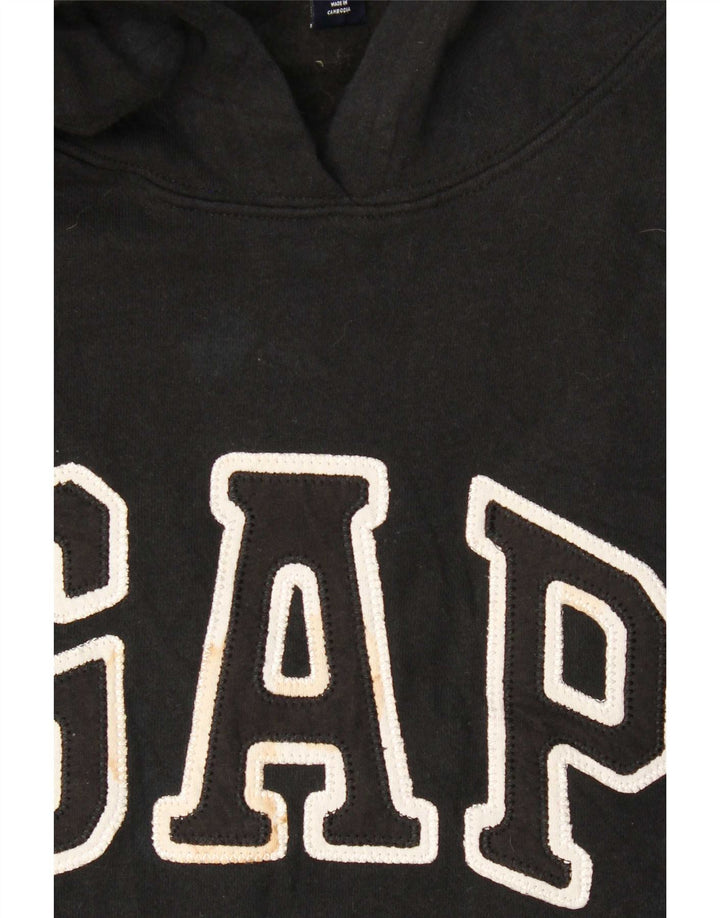 Gap Herren Graphic Hoodie Pullover 2XL Schwarz Baumwolle