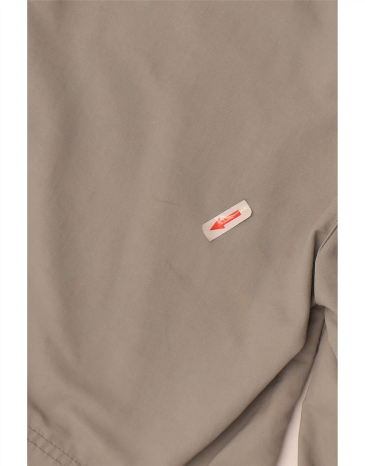 Kappa Herren Badeshorts 2XL Graues Colourblock-Nylon