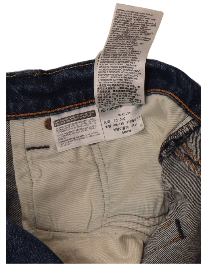 Levi's Herren 541 Tapered Jeans W42 L30 Blaue Baumwolle