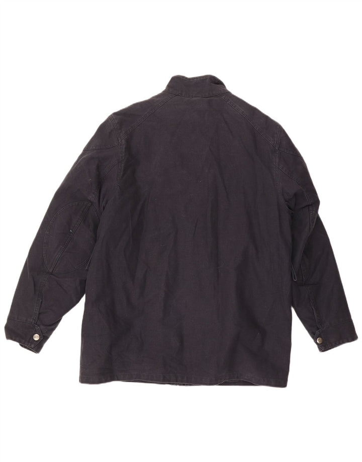 Rifle Herren Heritage Utility Jacke UK 36 Small Marineblau