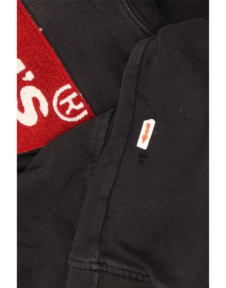 Levi's Herren-Kapuzenpullover mit Grafik, mittelschwarz, Baumwolle