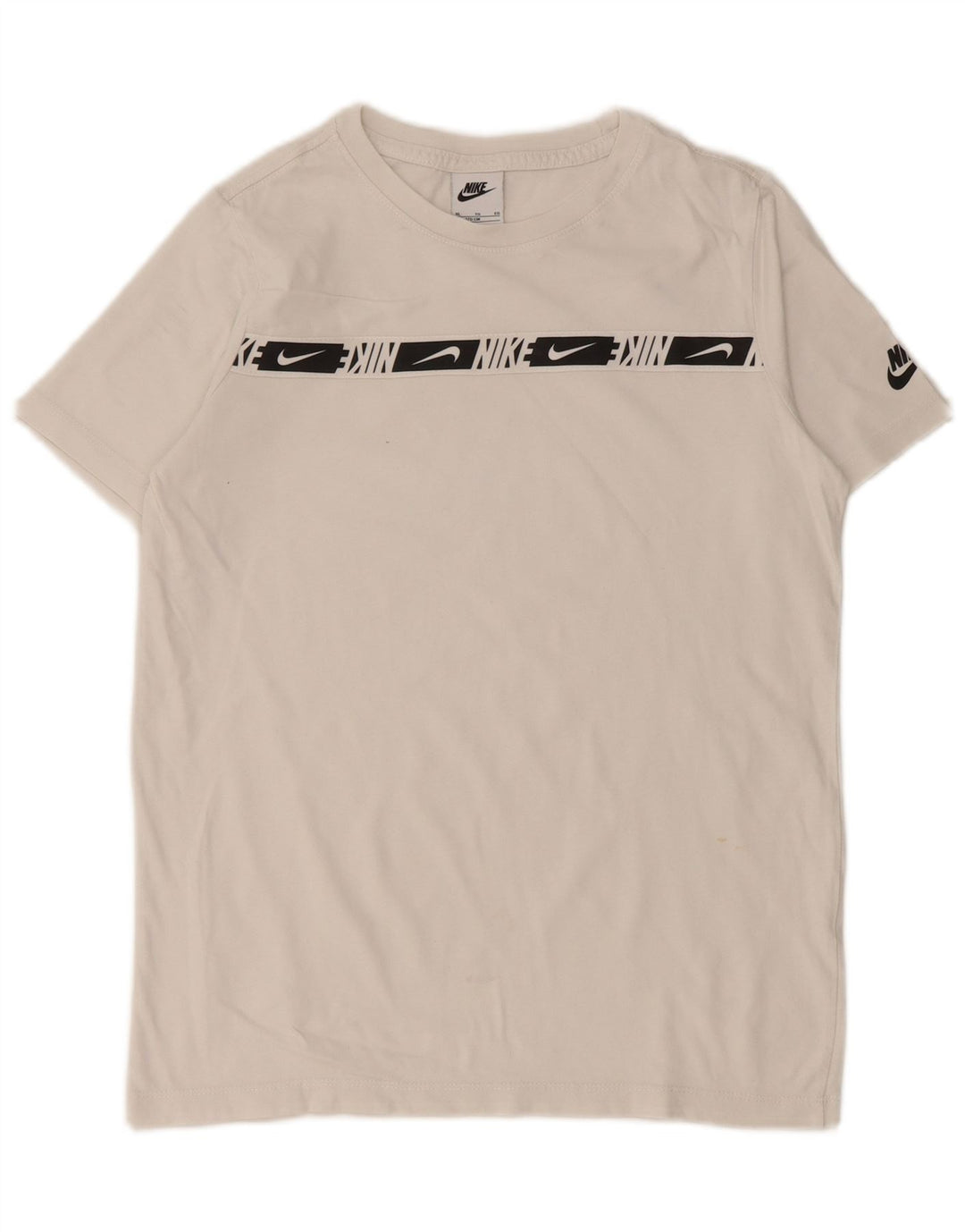 NIKE T-Shirt mit Grafik für Jungen, 13–14 Jahre, XL, Weiß