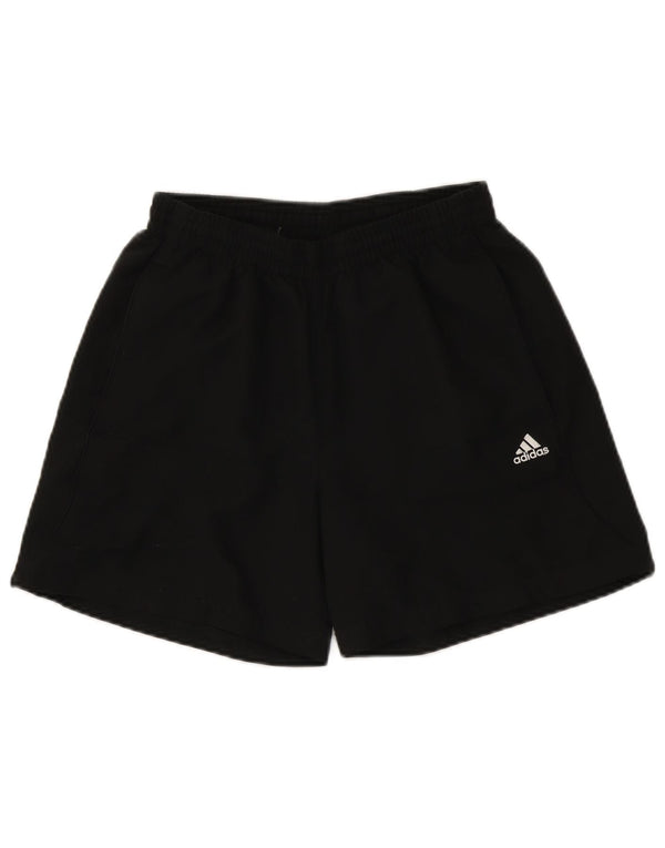Adidas Sportshorts für Jungen, 15–16 Jahre, schwarzes Polyester