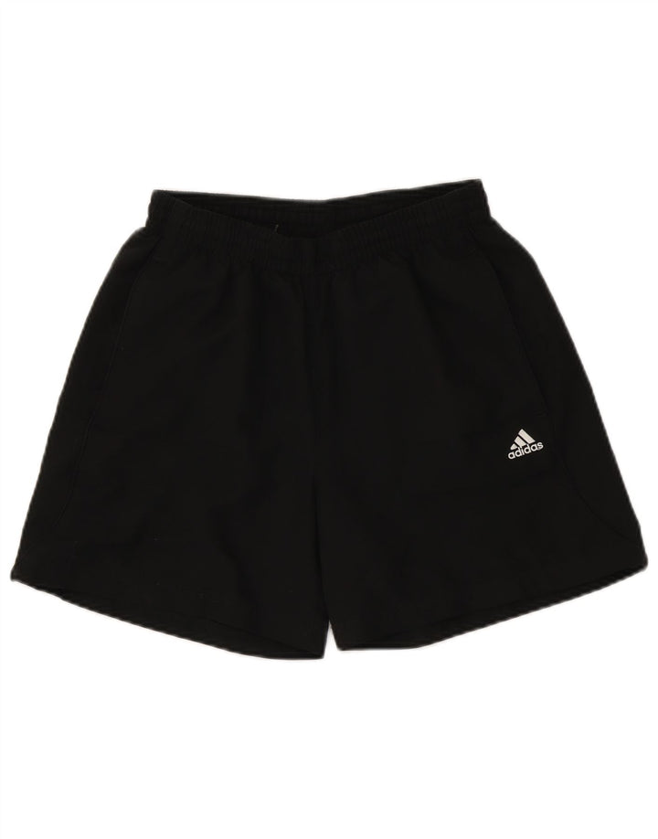 Adidas Sportshorts für Jungen, 15–16 Jahre, schwarzes Polyester