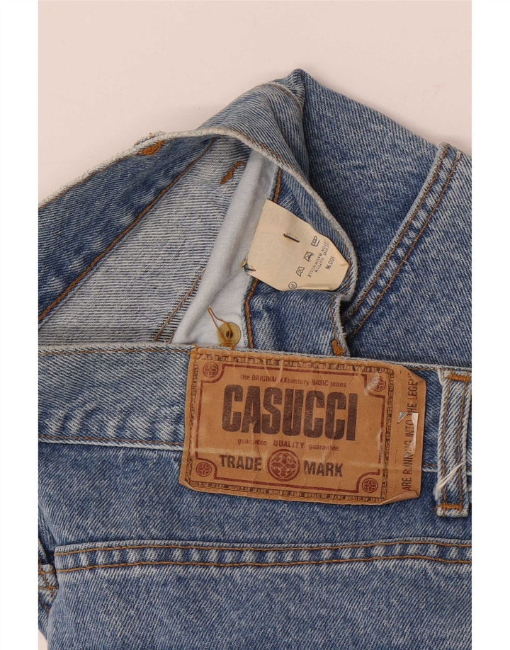 Casucci Herren Tapered Jeans W32 L33 Blaue Baumwolle