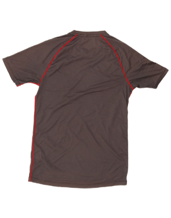 MOUNTAIN WAREHOUSE Herren-T-Shirt-Oberteil, klein, grau kariert
