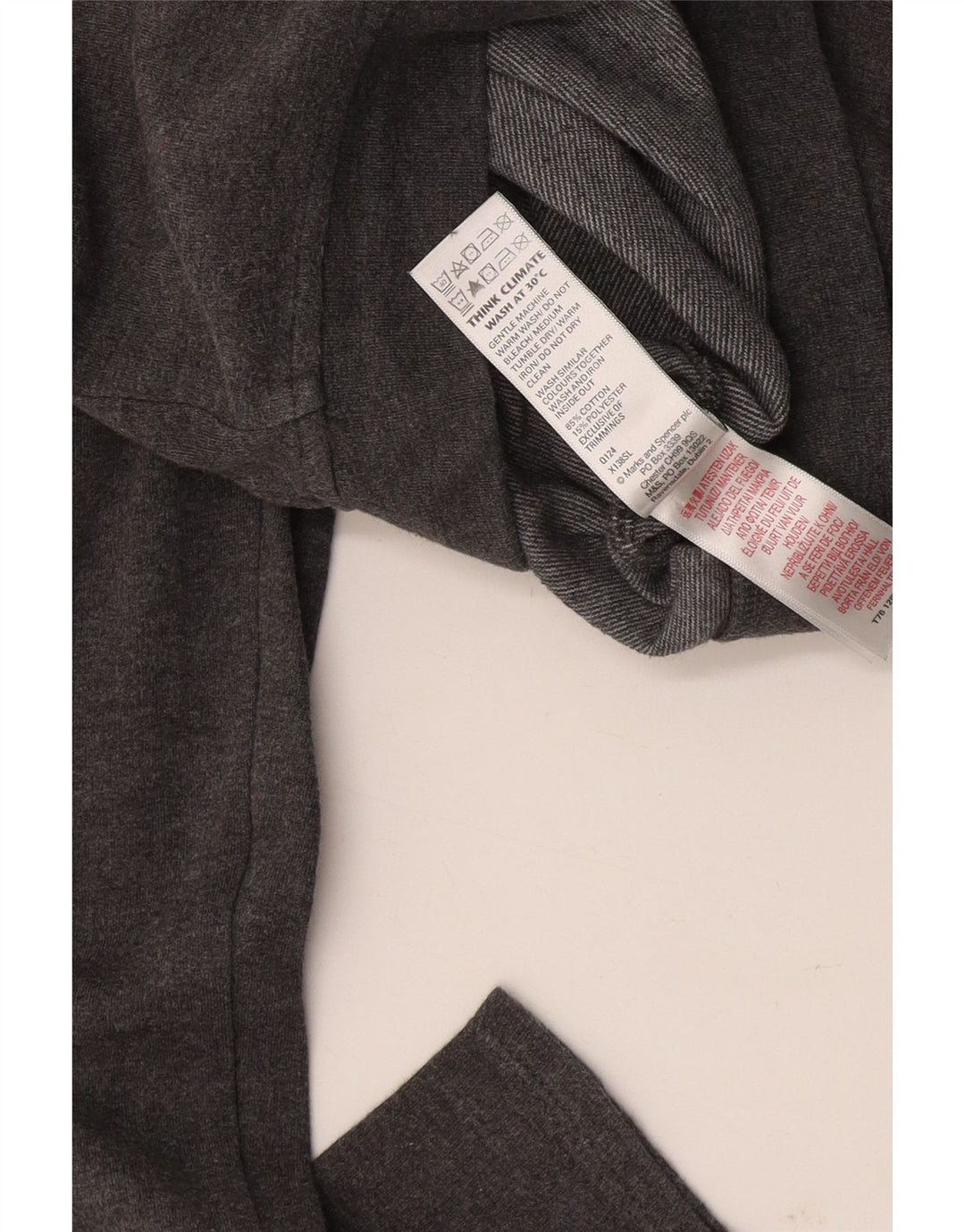 MARKS & SPENCER Trainingshose für Mädchen, 9–10 Jahre, graue Baumwolle
