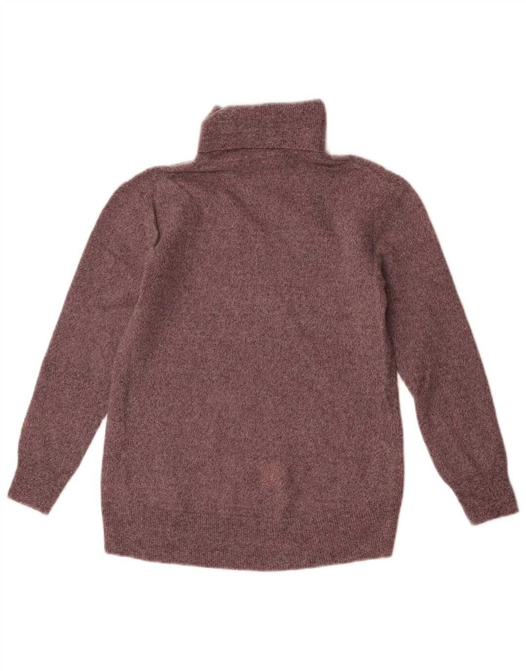 Massimo Dutti Damen-Pullover mit Rollkragen, Gr. 8, Größe S, graue Wolle