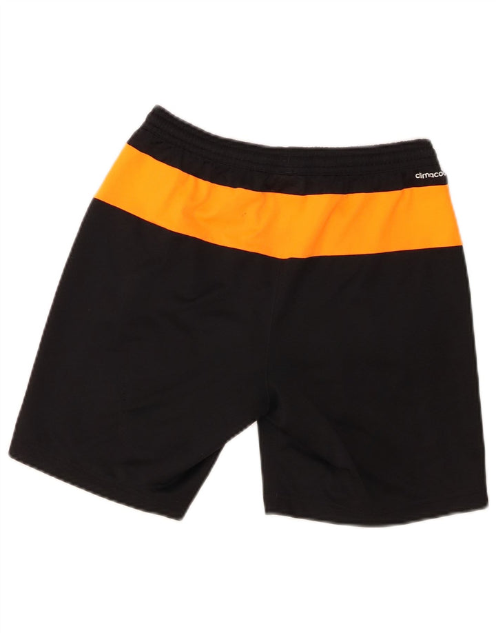 Adidas Climacool Sportshorts für Jungen, 11–12 Jahre, schwarzes Colourblock-Polyester