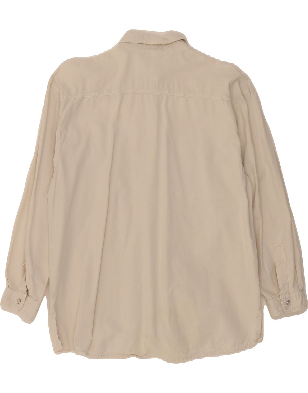 VINTAGE Womens Shirt UK 14 Medium White Cotton Vintage Vintage and Second-Hand Vintage from Messina Hembry 