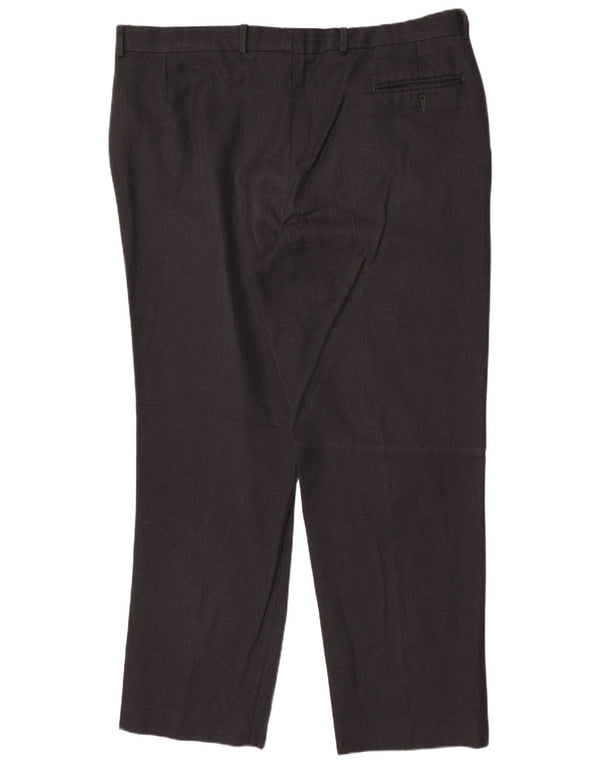 Pierre Cardin Mens Pegged Suit Hose IT 54 2XL W42 L31 Grau