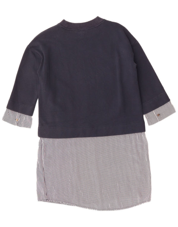 TOMMY HILFIGER Damen Etuikleid UK 14 Medium Navy Blue Colourblock