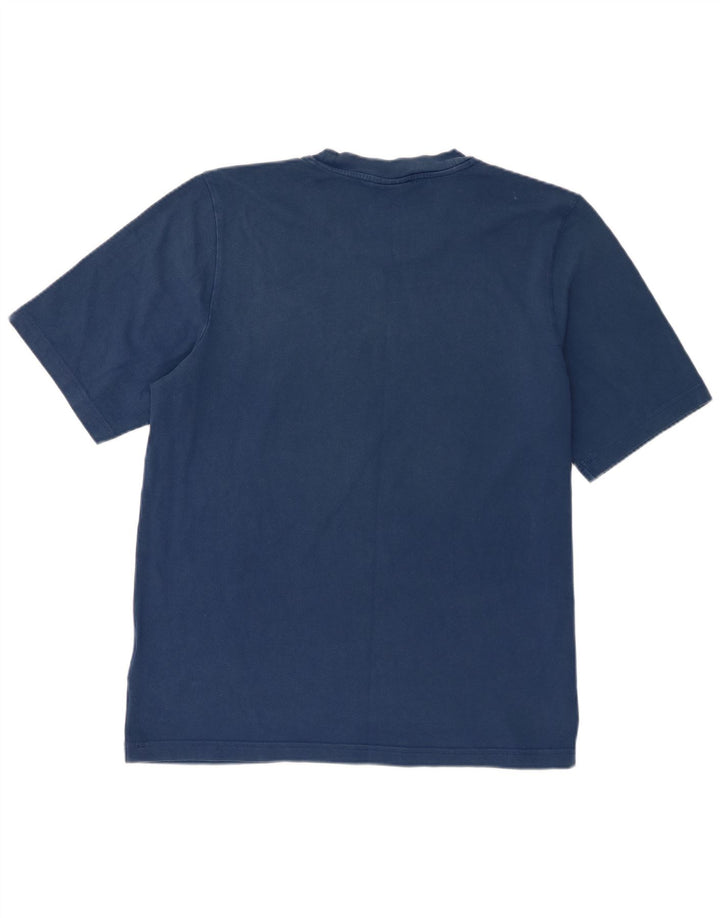 Adidas Herren-T-Shirt mit Grafik, mittelgroß, marineblau, Baumwolle