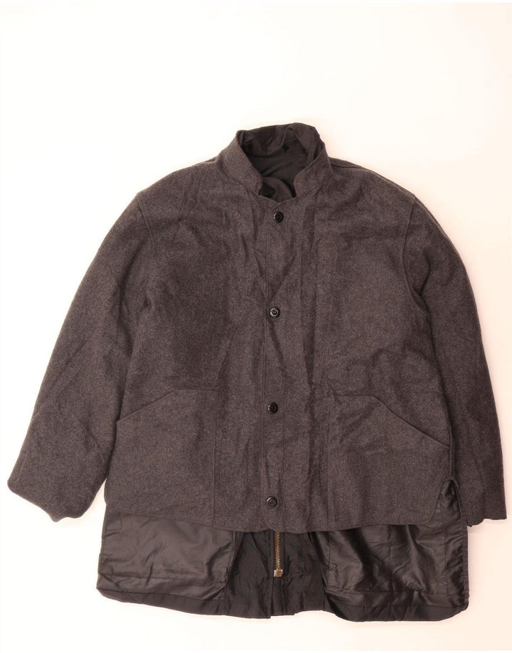 Vintage Herren Wendejacke UK 40 Large Schwarz