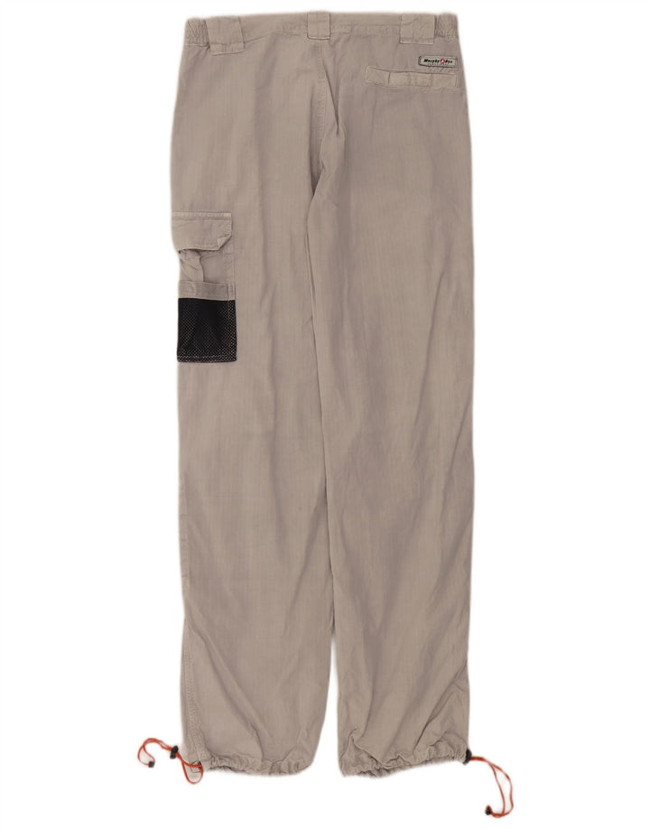 Murphy & Nye Herren Jogger-Cargohose W33 L32 Graue Baumwolle