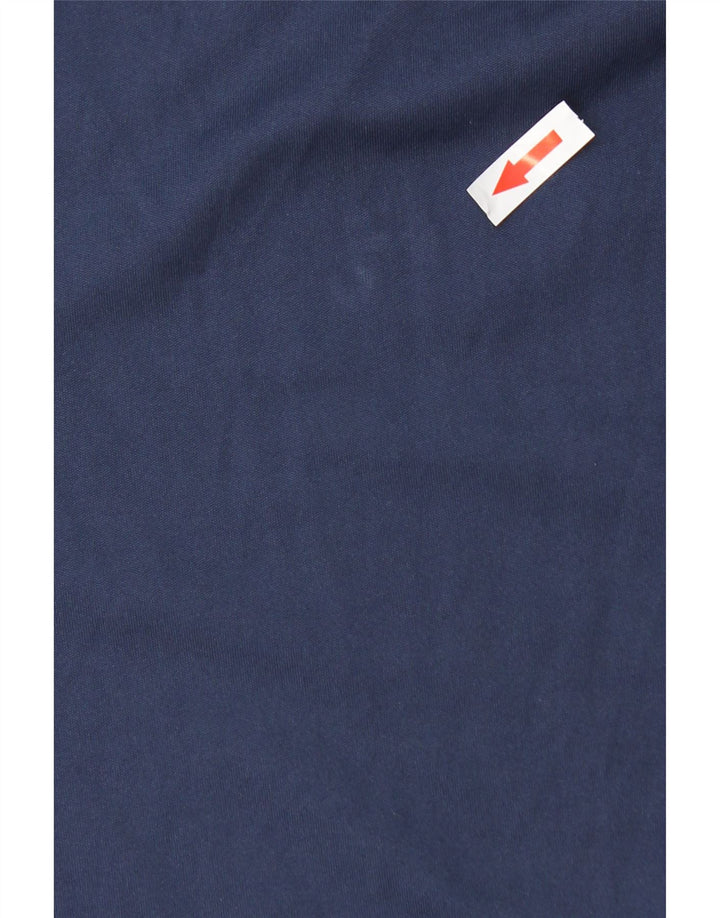 Nike Herren Dri Fit Top Langarm Medium Marineblau