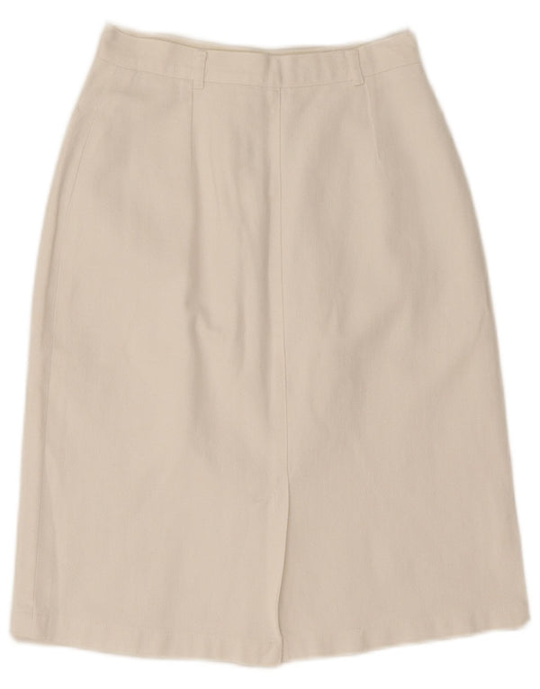 Vintage Damen Jeansrock W24 XS Weiß