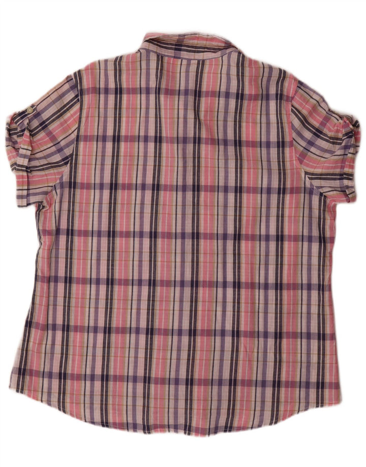 LEE Damen Riders Übergroßes Hemd UK 18 XL Mehrfarbig kariert