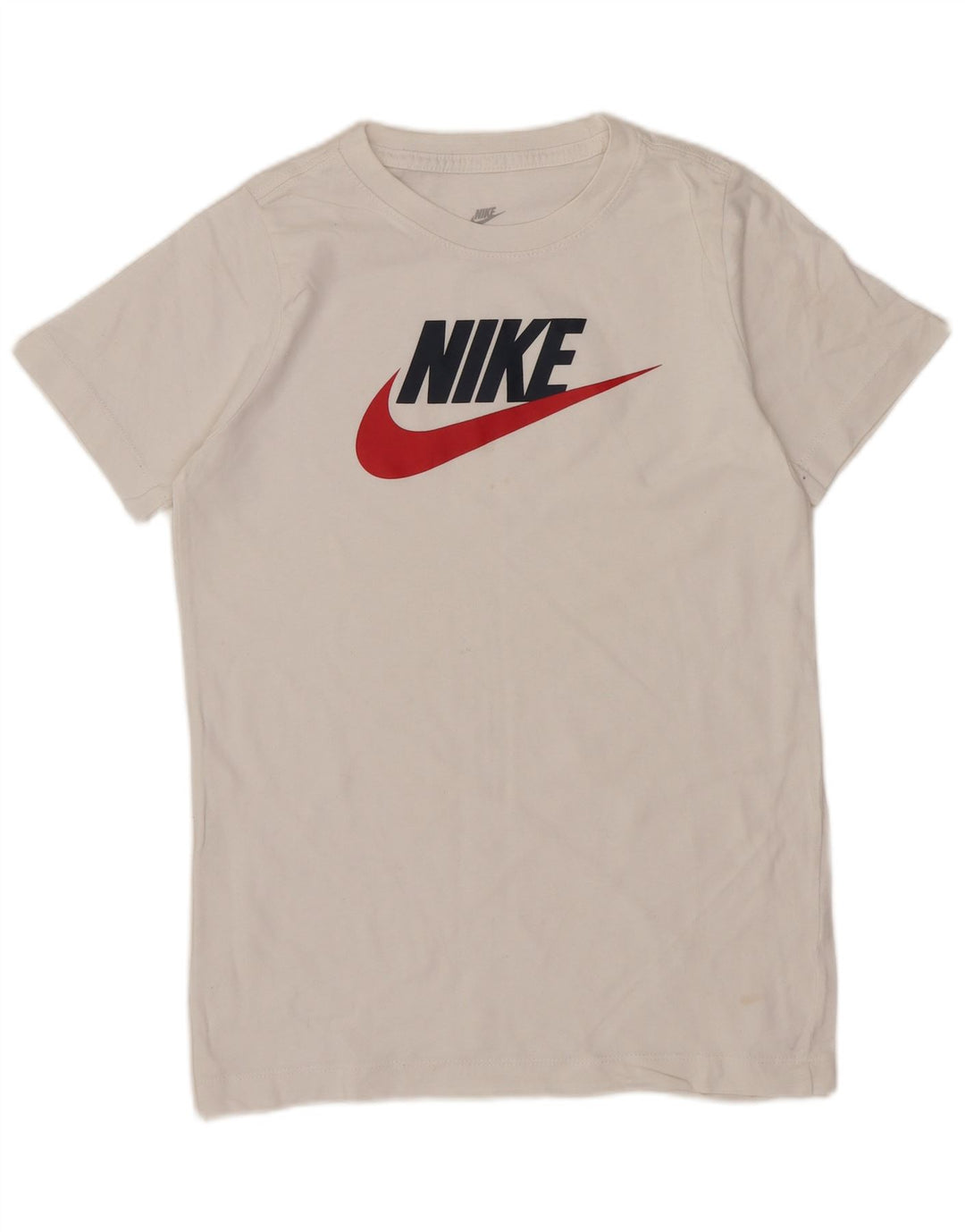 Nike Jungen T-Shirt mit Grafik, 10–11 Jahre, mittelweiß