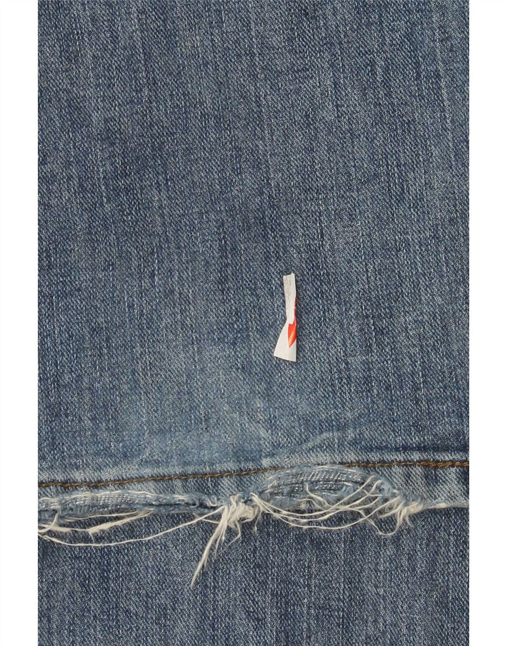 Lee Herren Relaxed Fit Straight Jeans W38 L29 Blaue Baumwolle